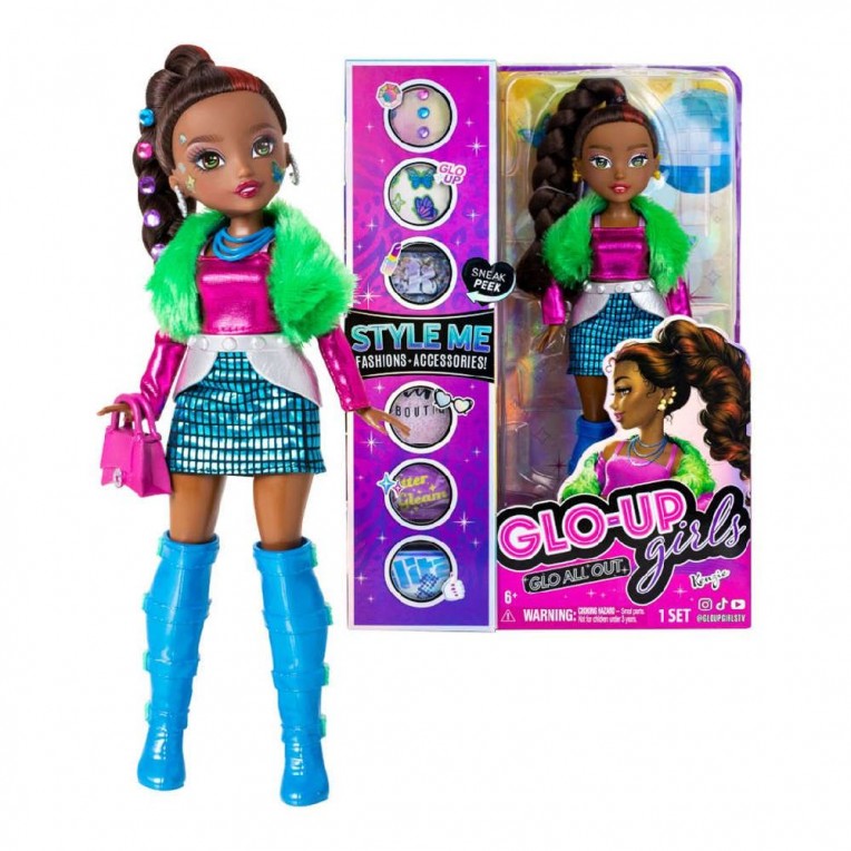 Glo-Up Girls Doll Kenzie (GLU10000) - Armonia Toys